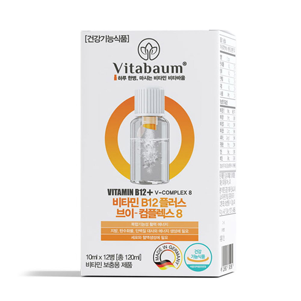 비타바움 비타민 B12 플러스 브이-콤플렉스8 (10ml*12병)